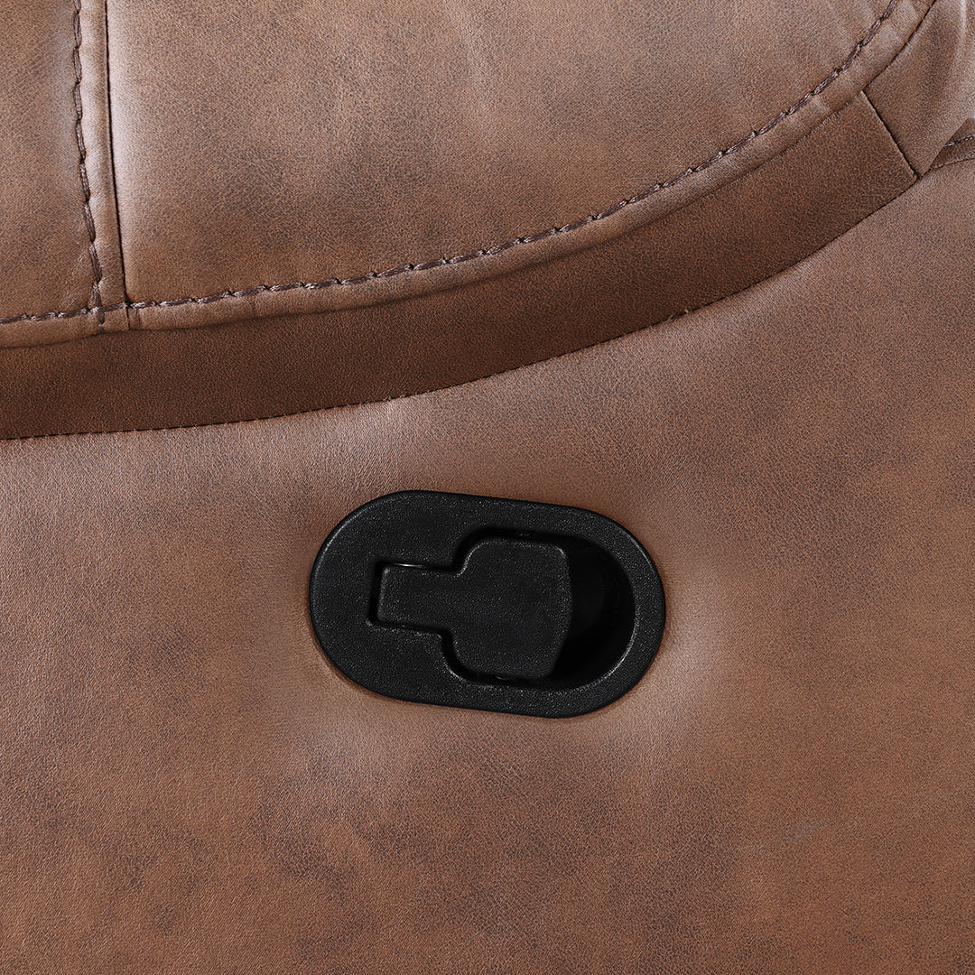 Morello Manual Reclining Loveseat with Console - Image 8