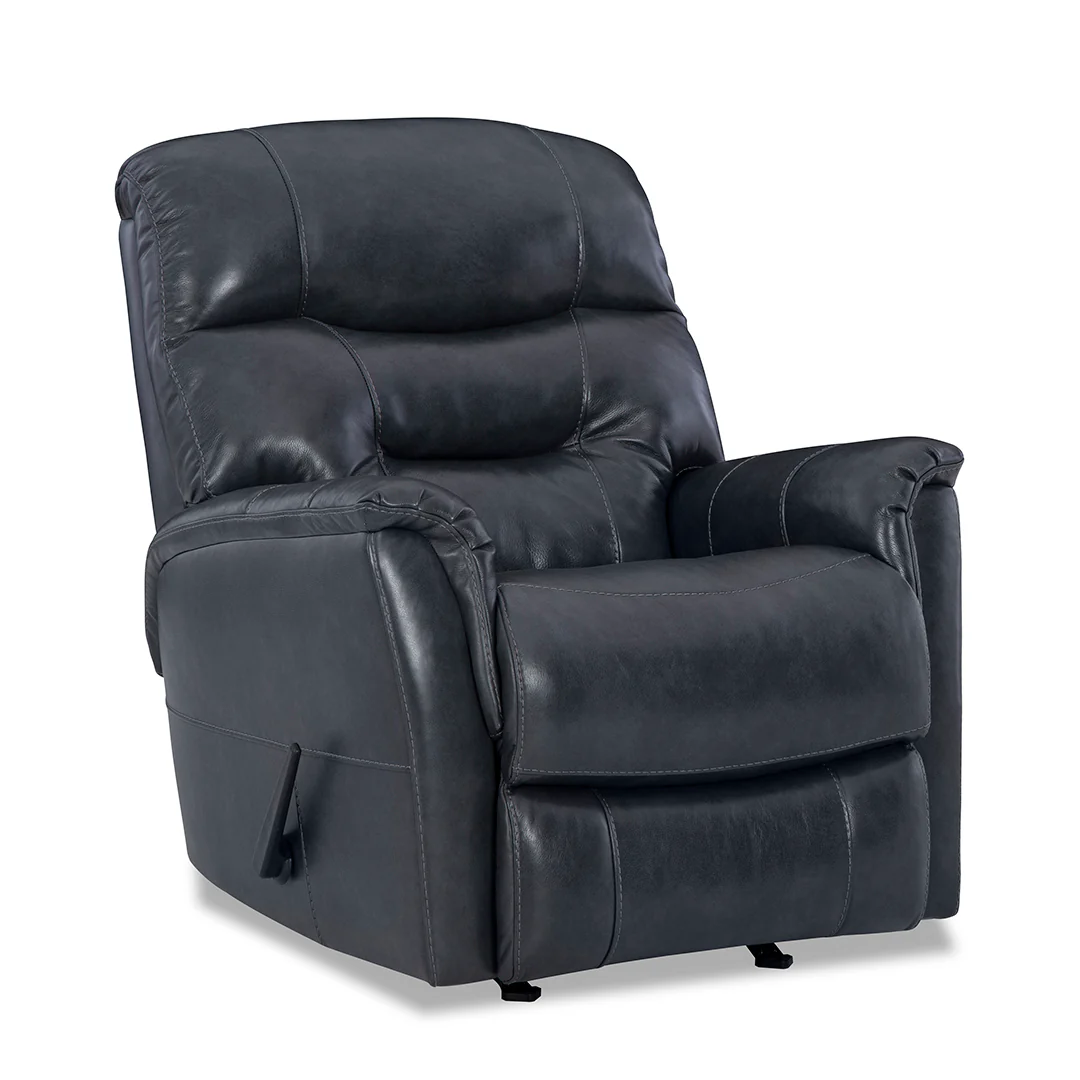 Napoli Leather Rocker Recliner - Image 3