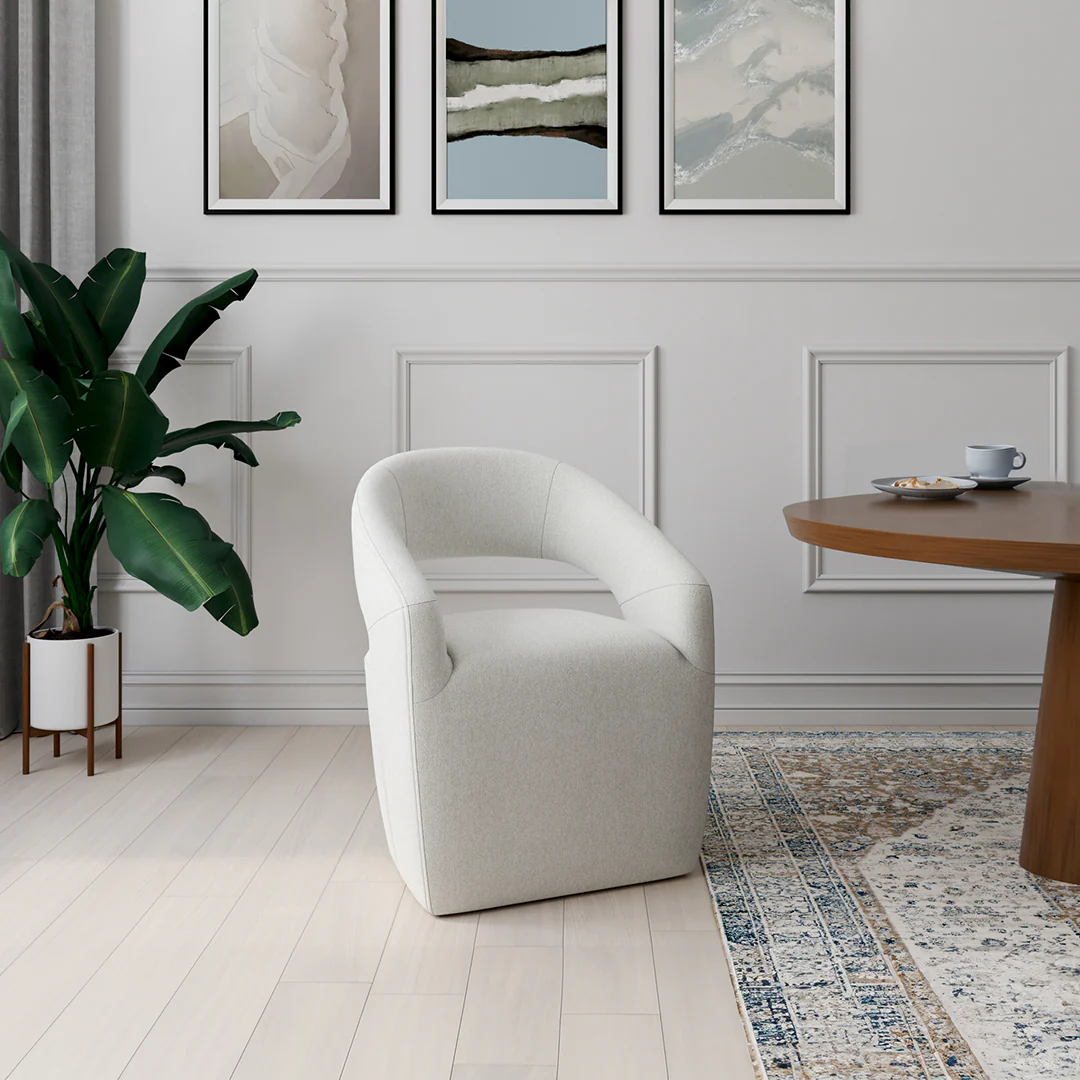 Nathan Upholstered Dining Chair - Image 10
