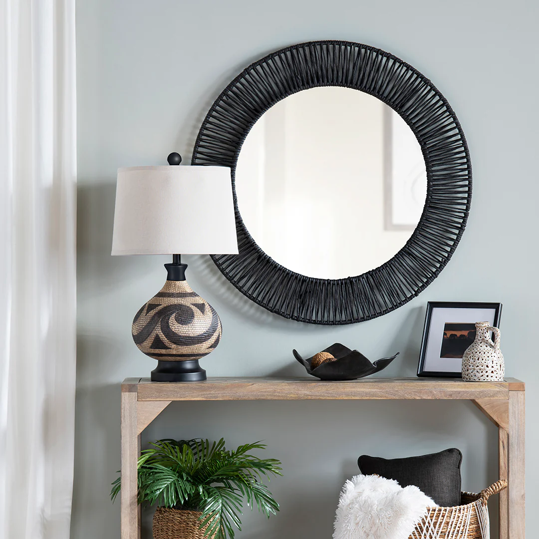Onyx Round Mirror - Image 5