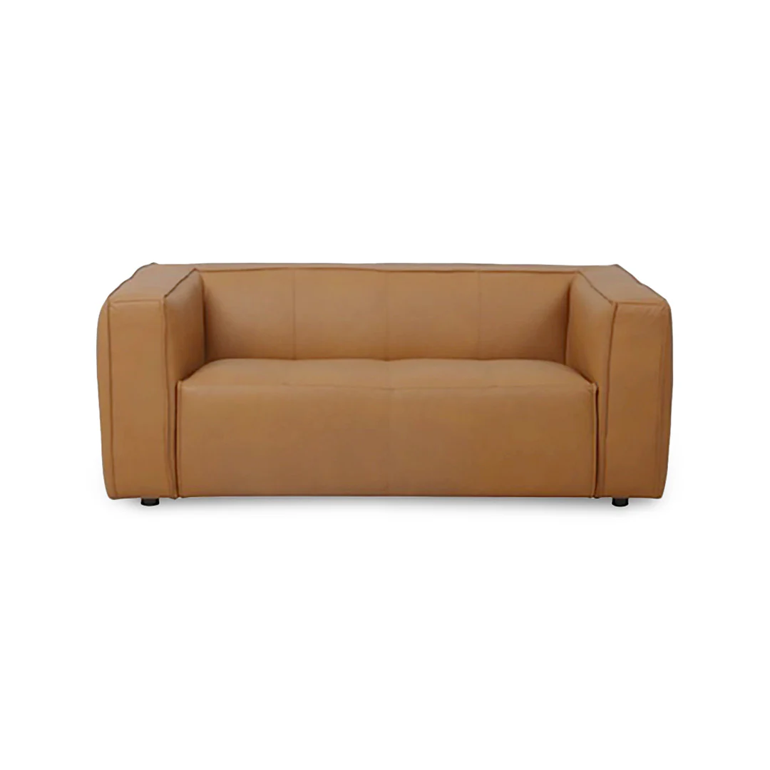 Oslo Leather Loveseat - Image 3