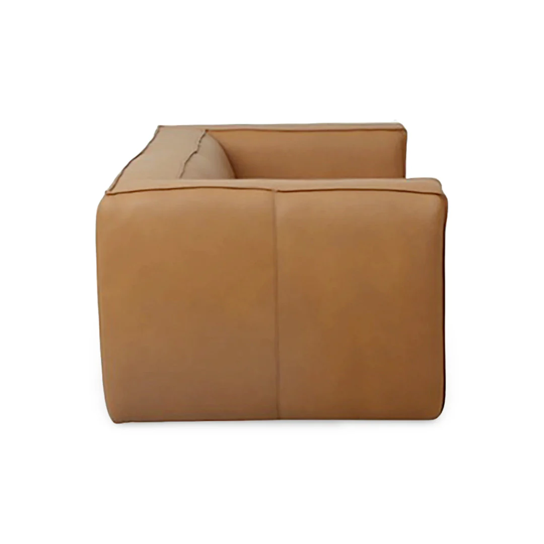 Oslo Leather Loveseat - Image 4