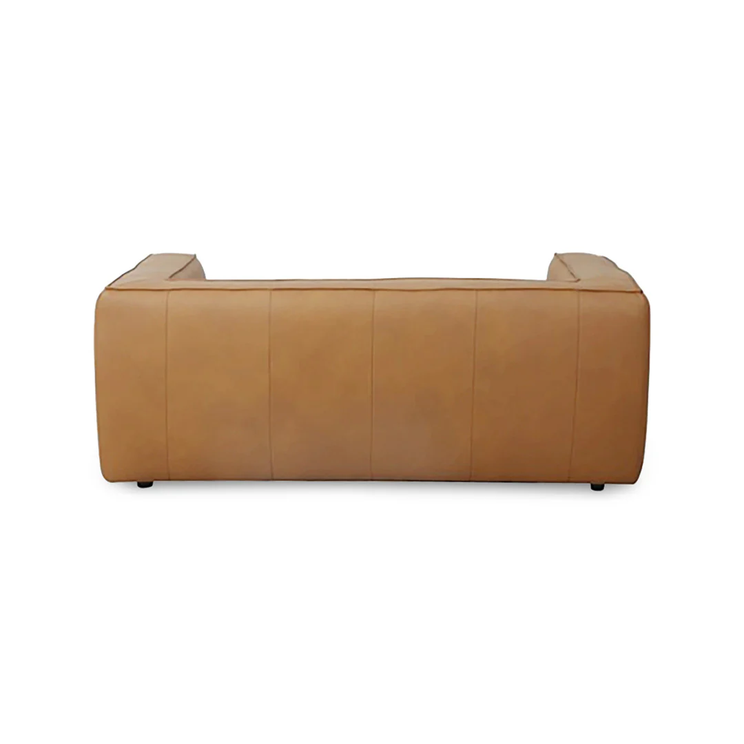 Oslo Leather Loveseat - Image 5