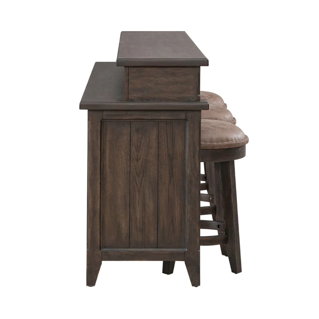 Paradise Valley Console Table with Stools (3pc) - Image 4