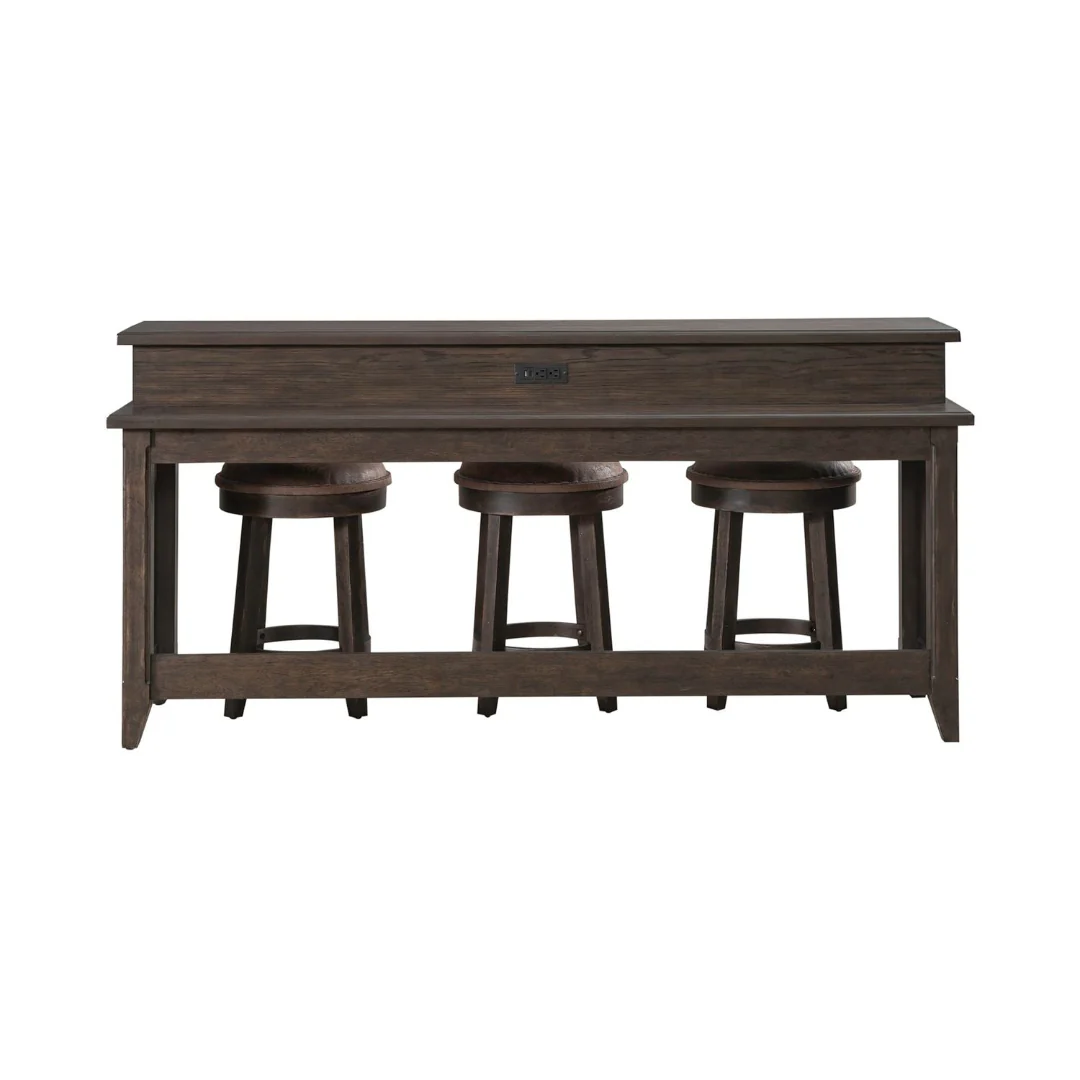Paradise Valley Console Table with Stools (3pc) - Image 5