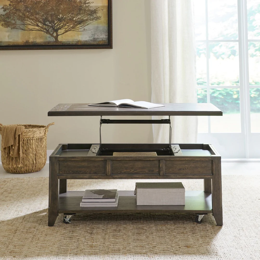 Paradise Valley Lift Top Cocktail Table - Image 3
