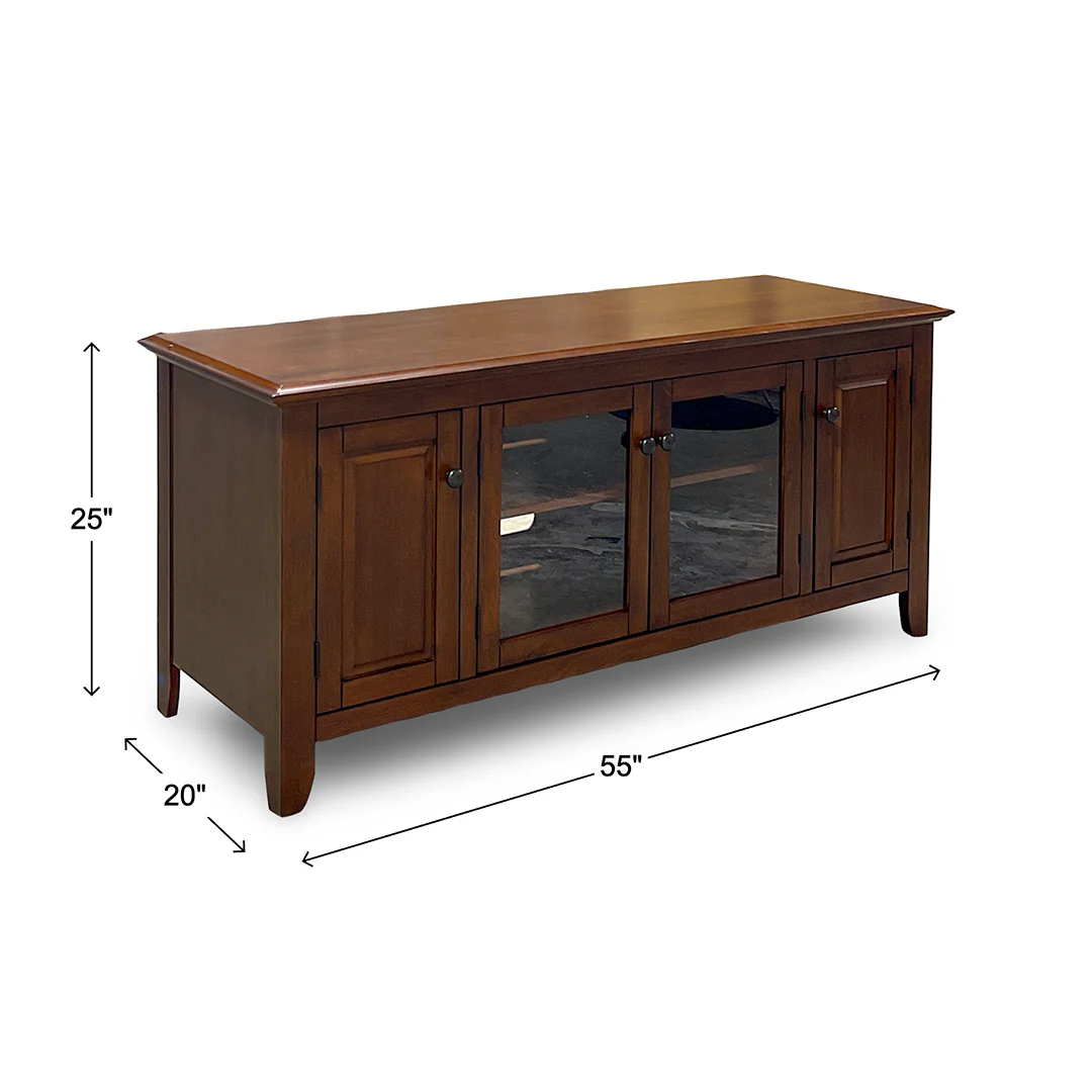 Pembroke TV Stand - Brown - Image 7