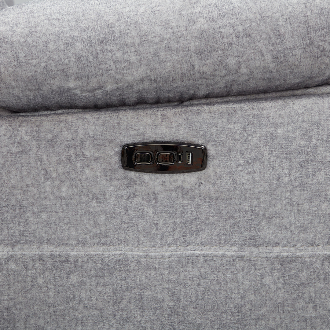 Preston Power Reclining Loveseat with Console - Image 5