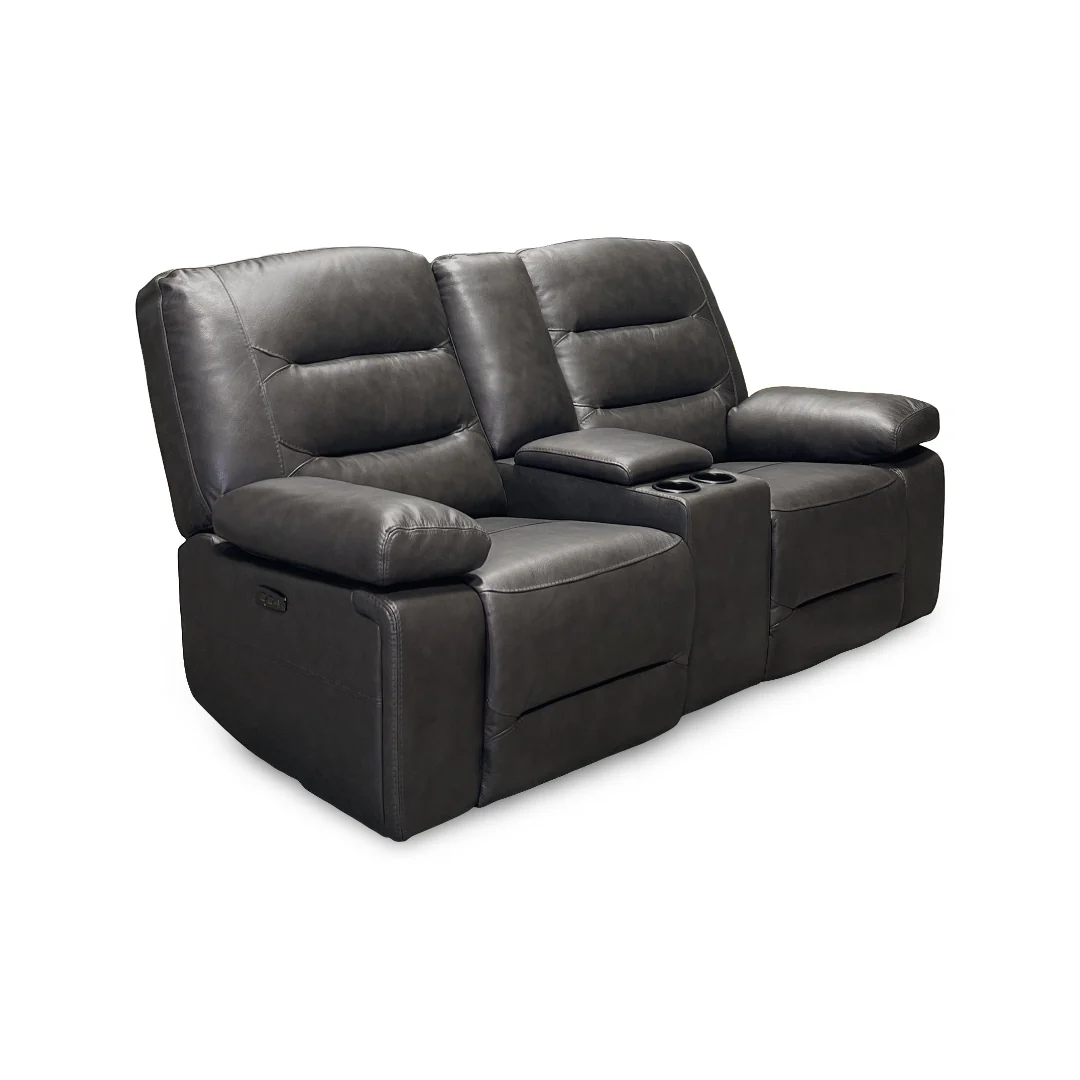 Preston Power Reclining Loveseat with Console - Image 6
