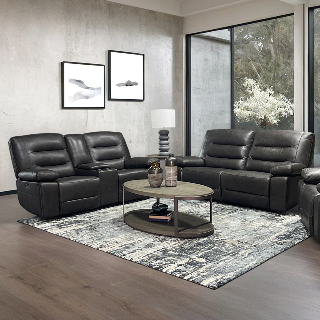 Preston Power Reclining Loveseat with Console - Image 7