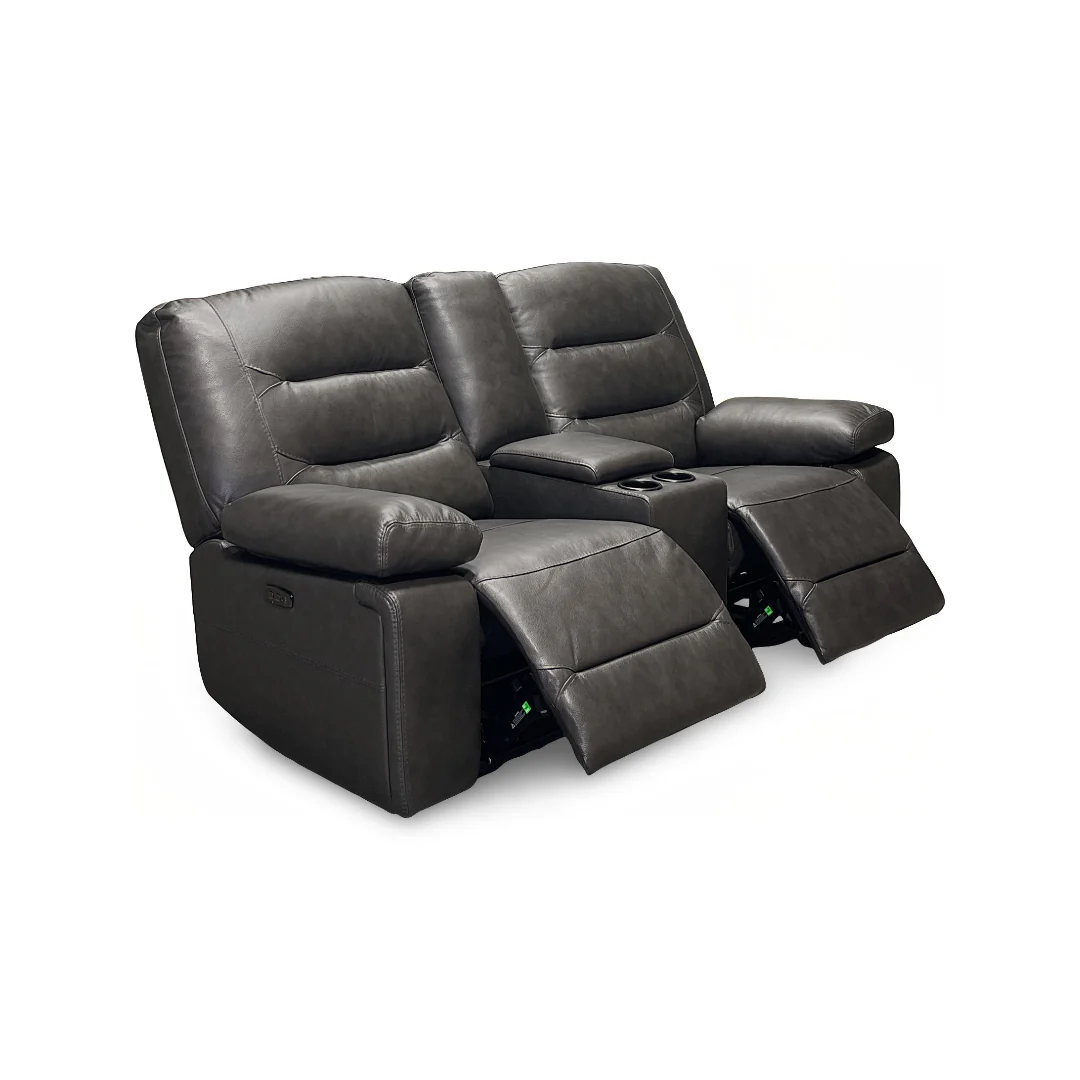 Preston Power Reclining Loveseat with Console - Image 9