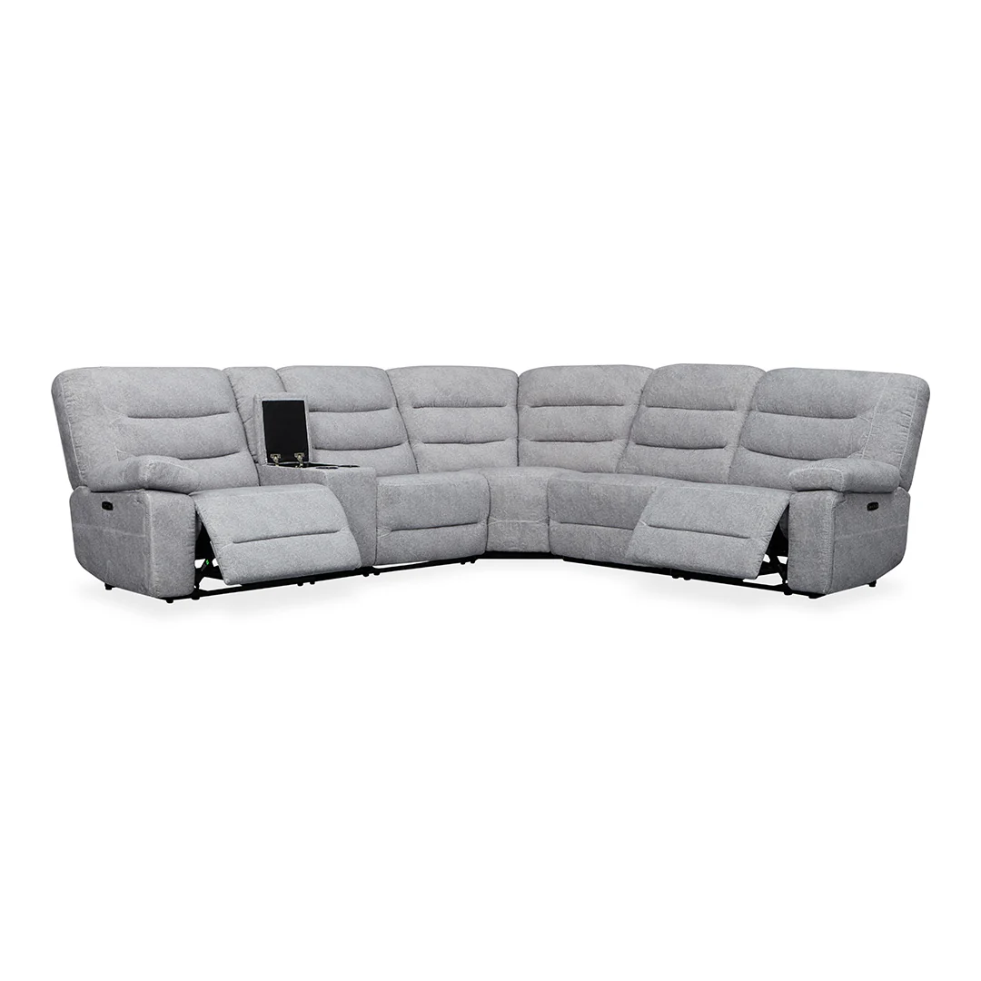 Preston Power Reclining Sectional - Image 4