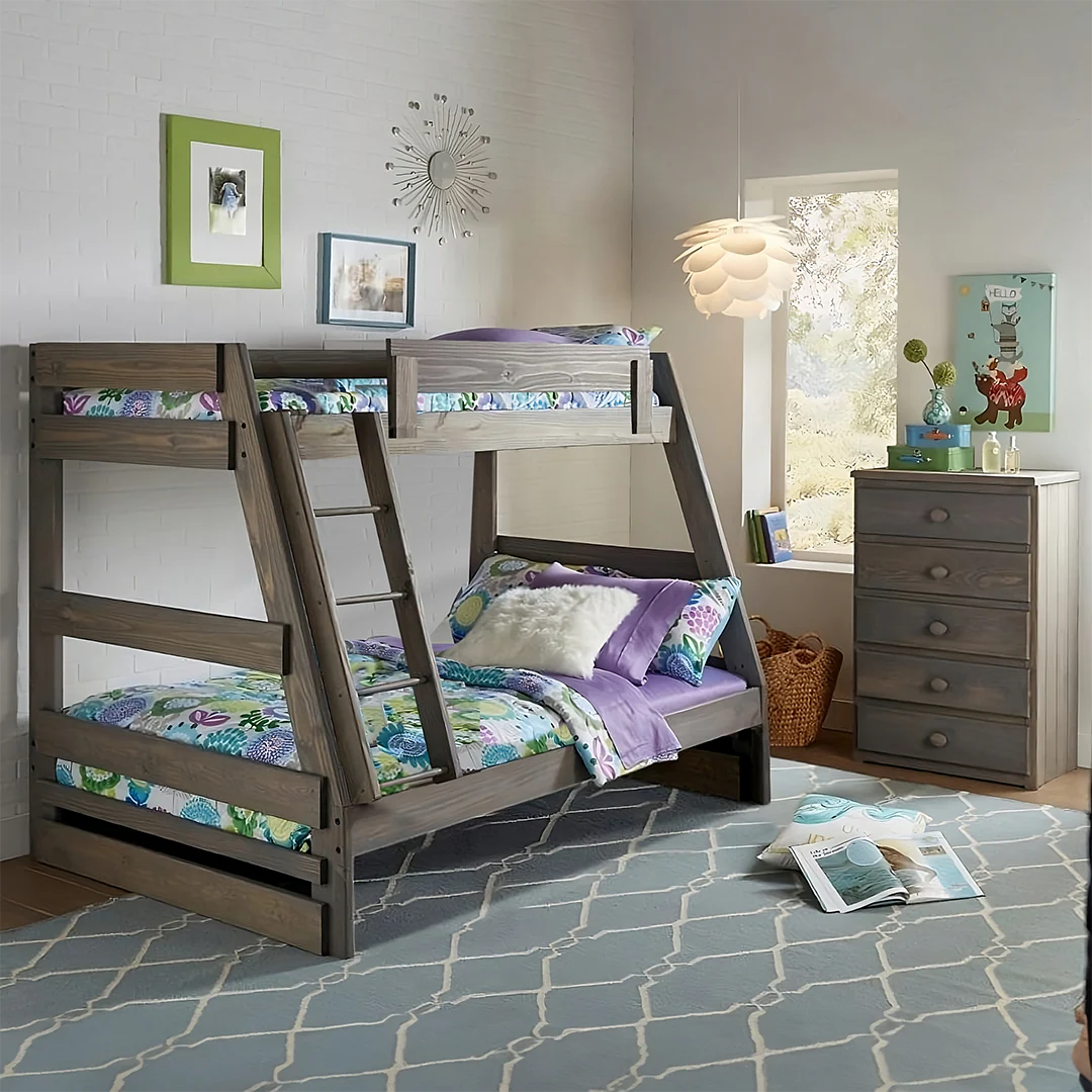 Quinn Gray Bunk Bed - Image 3