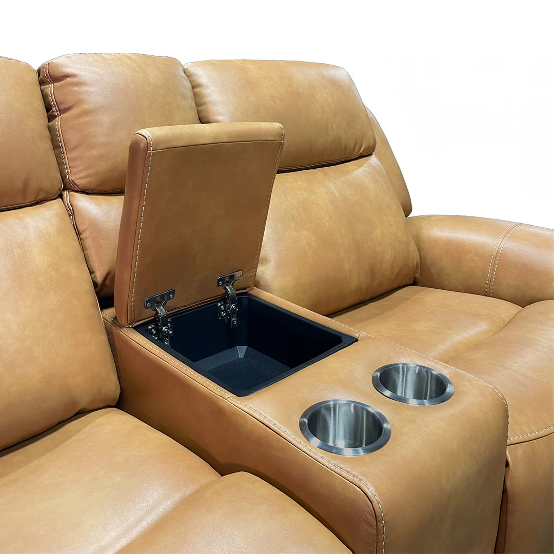 Reno Power Reclining Loveseat with Console - Image 10