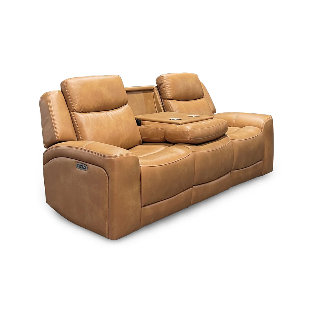 Reno Power Reclining Sofa with Drop Down Table - Image 5
