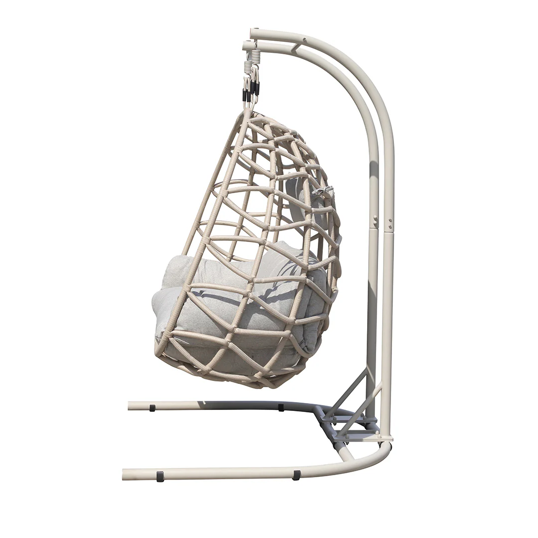Double Basket Rope Chair - Image 4
