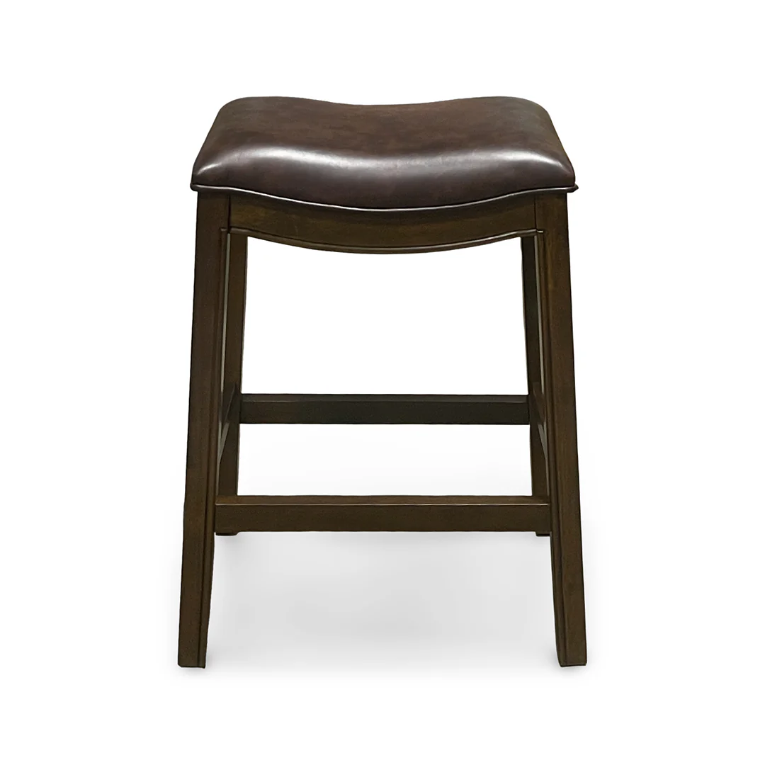 Rylan Upholstered Stool - Brown - Image 3
