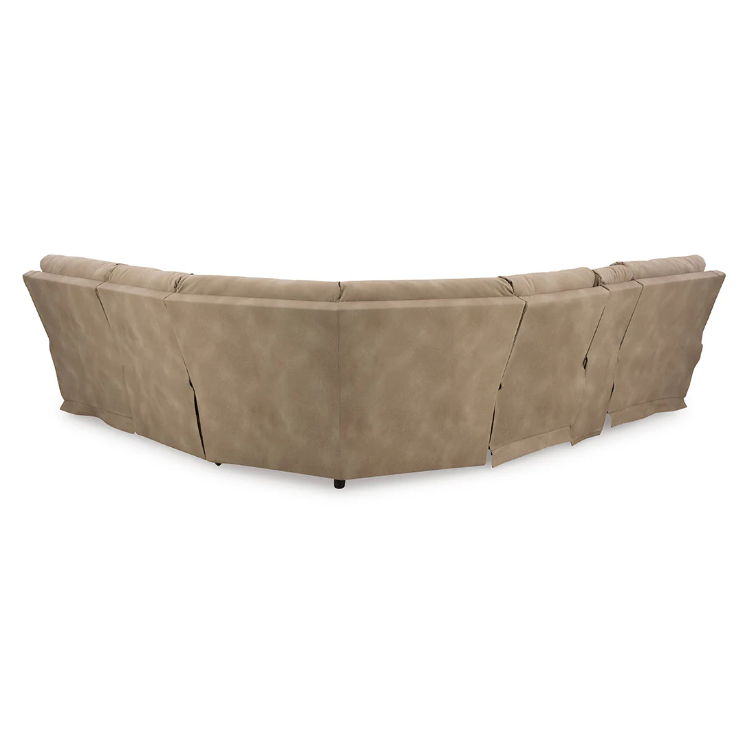 Sandra Power Reclining Sectional (6pc) - Image 4