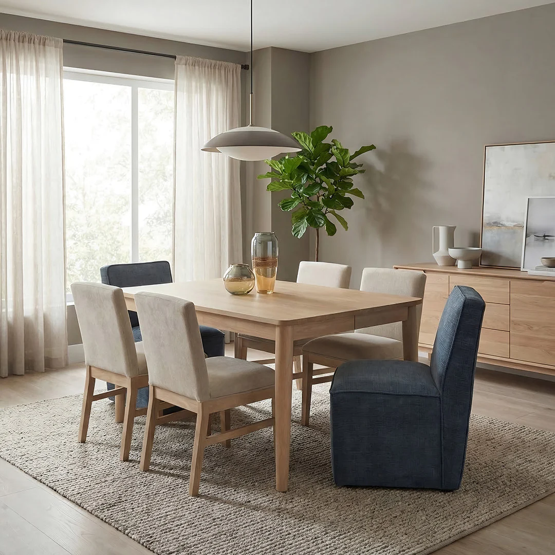 Selene Upholstered Dining Chair - Image 7