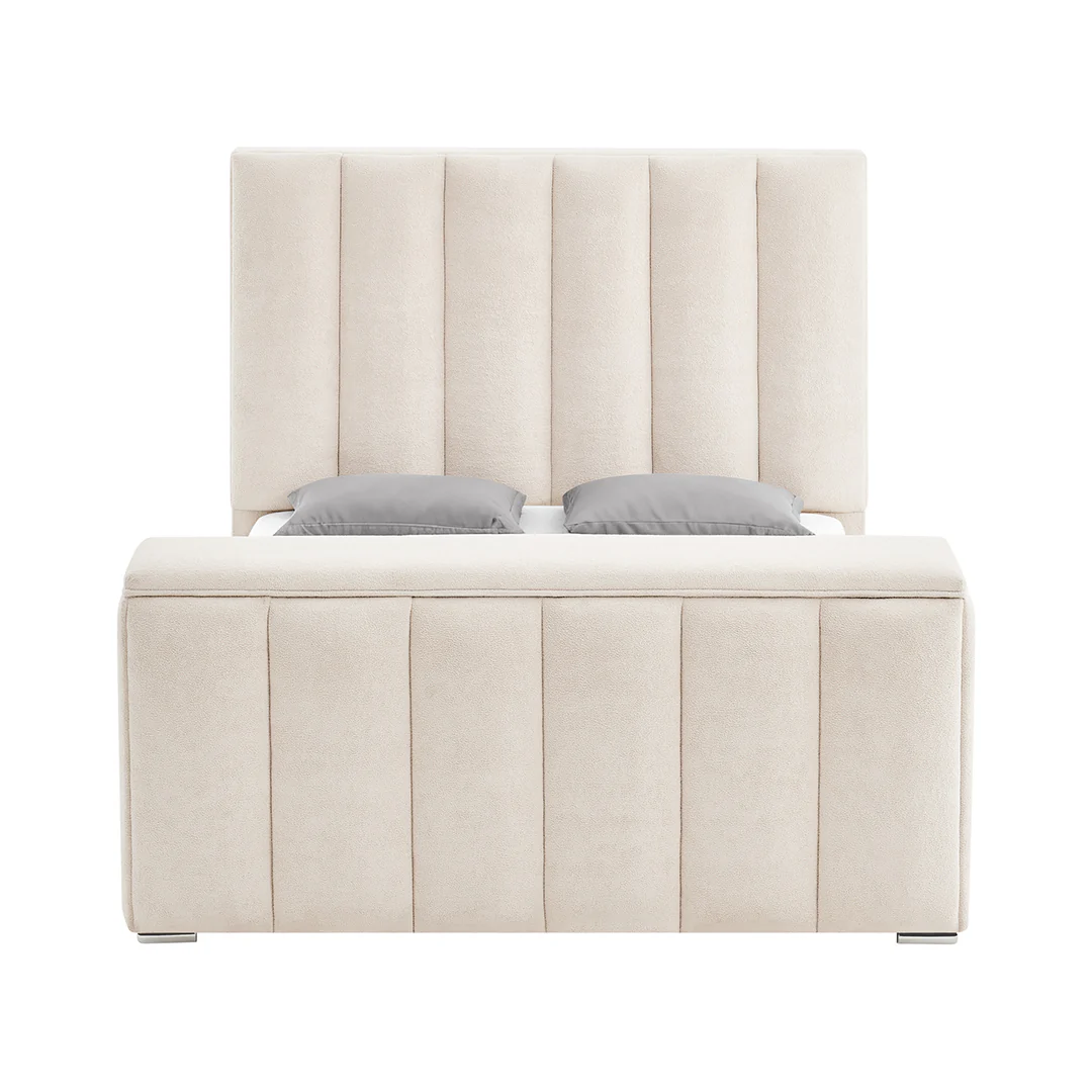 Serenity Upholstered Bed with Speakers - Image 3