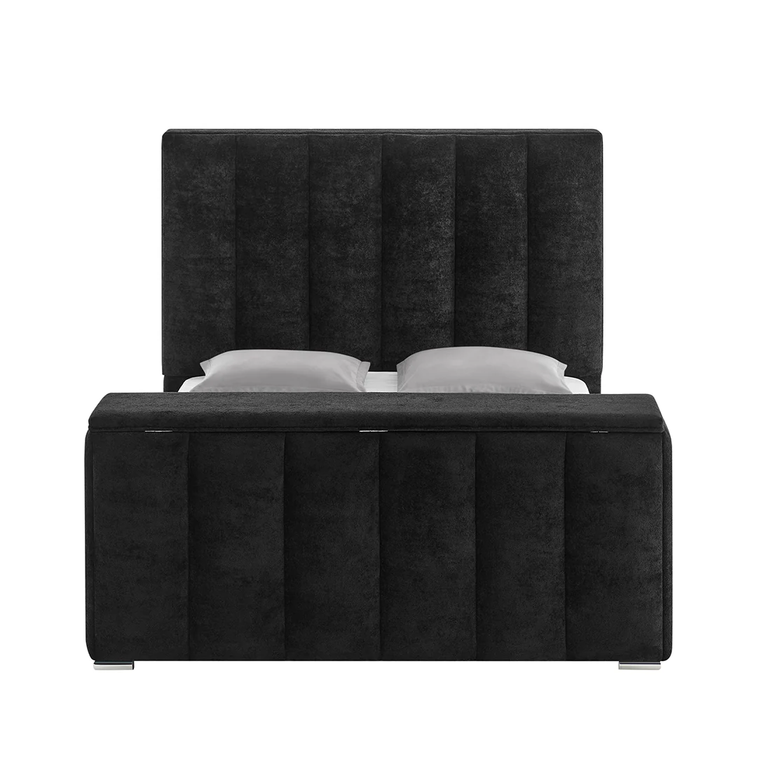 Serenity Upholstered Bed with Speakers - Image 9