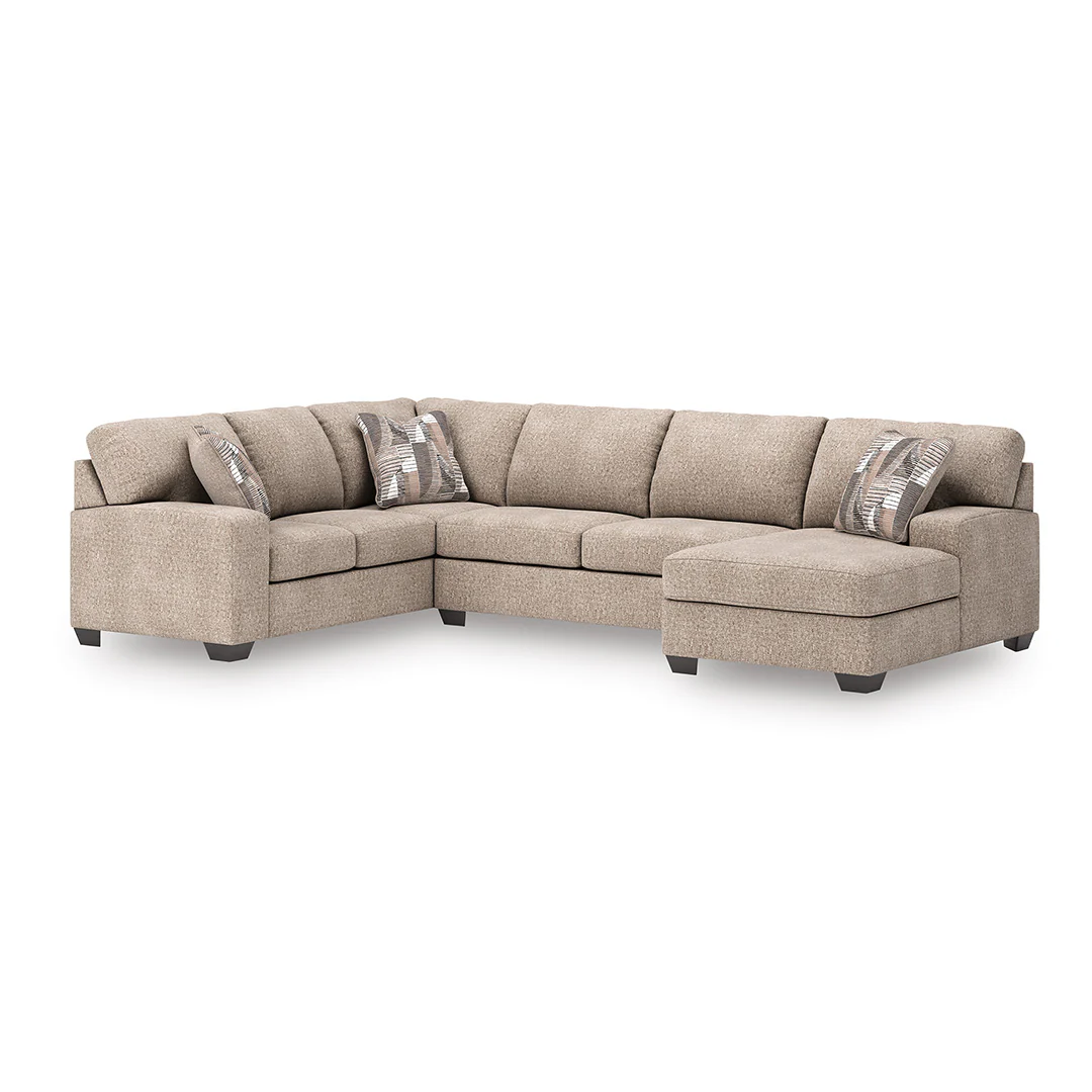 Seyler Sectional Right Chaise with Ottoman - Image 3