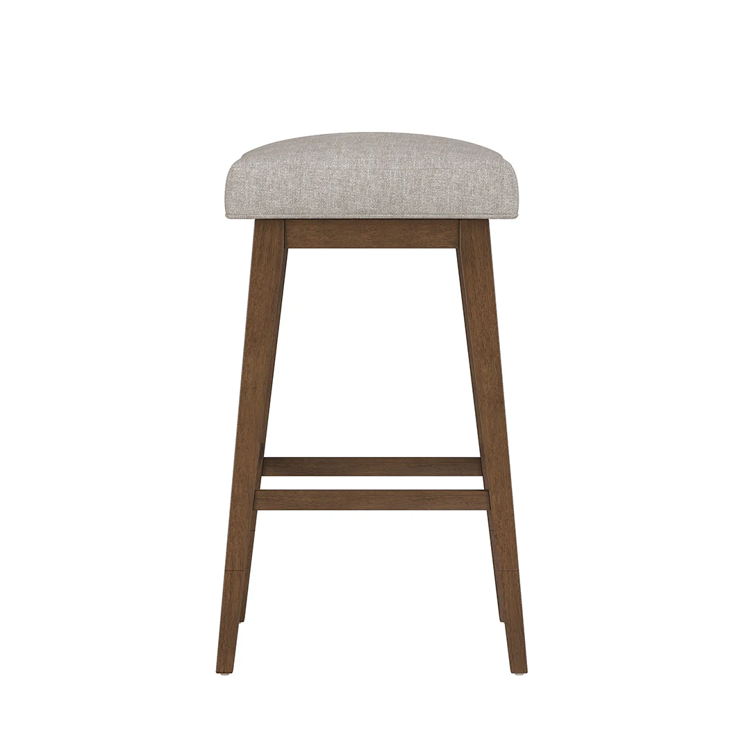 Square Bar Stool - Beige - Image 4