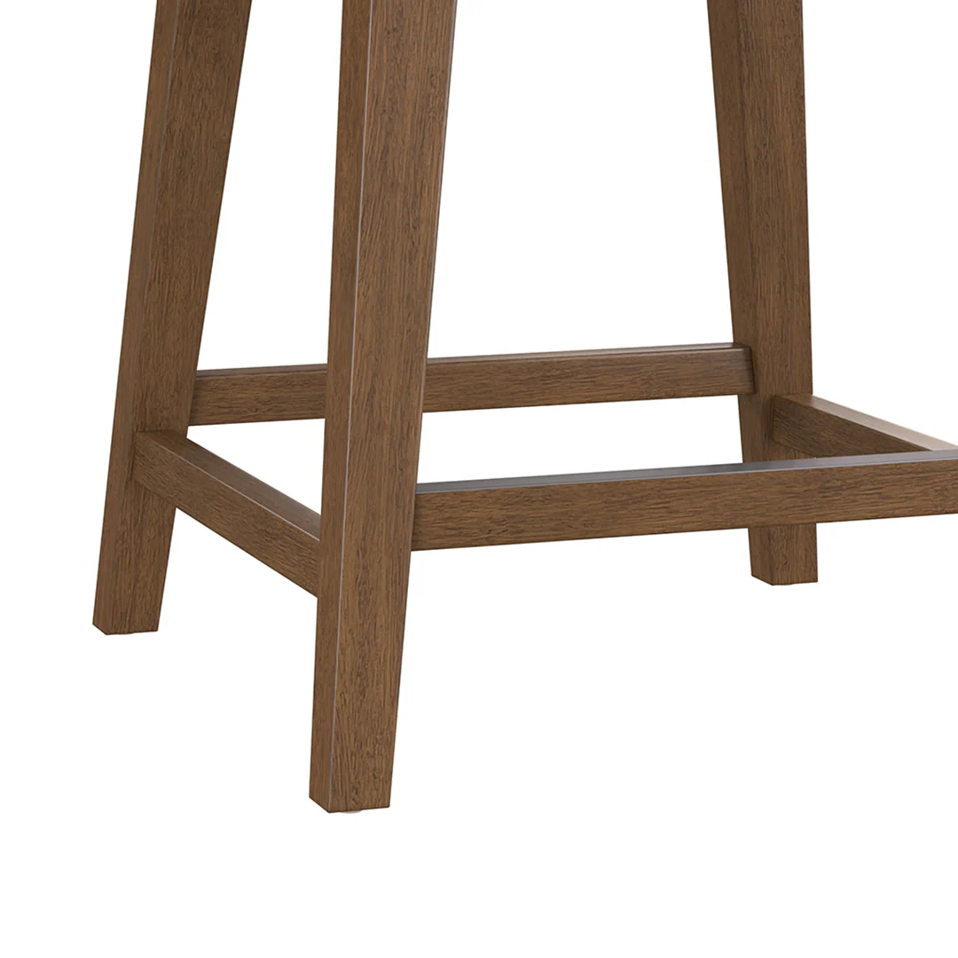 Square Bar Stool - Beige - Image 7