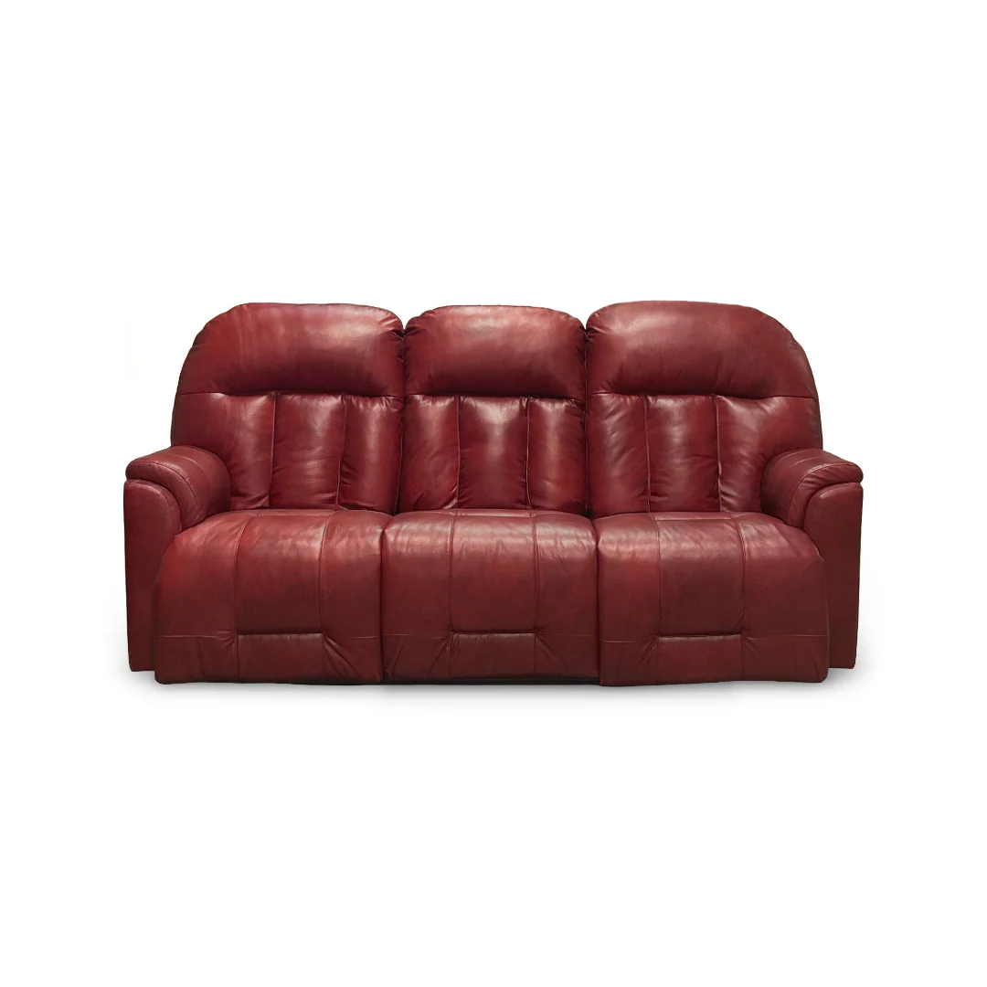 Suitably Leather Power Reclining Sofa - Image 3