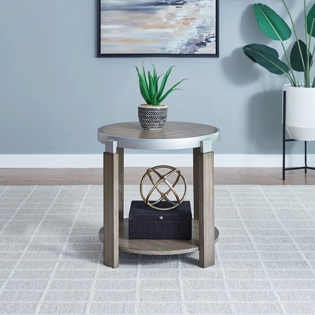 Sutton Round End Table - Image 2