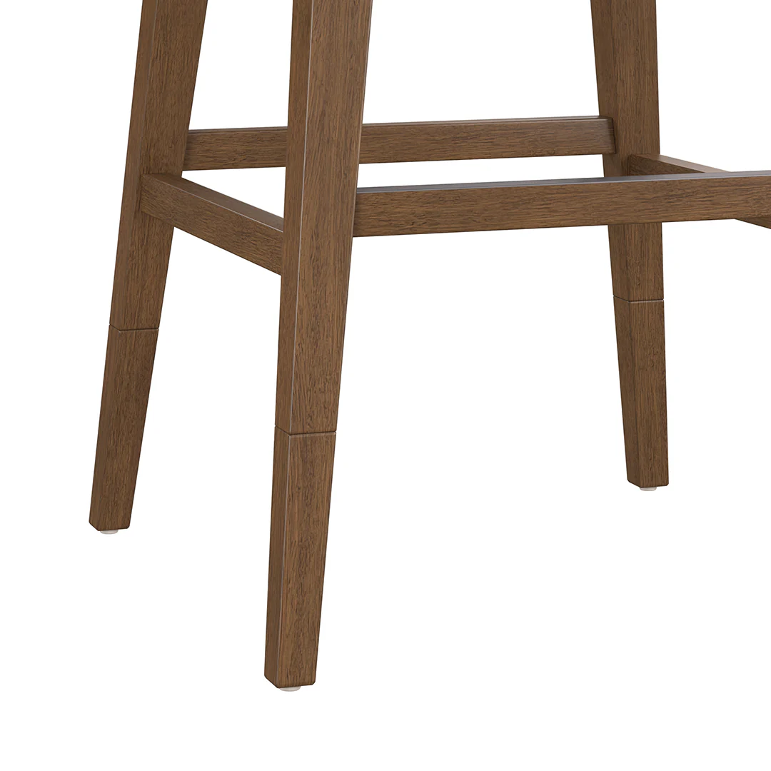 Tapered Bar Stool - Beige - Image 13