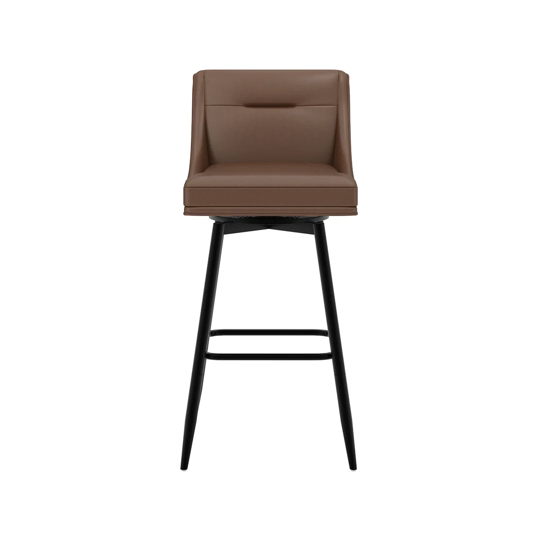 Tapered Bar Stool - Brown - Image 11