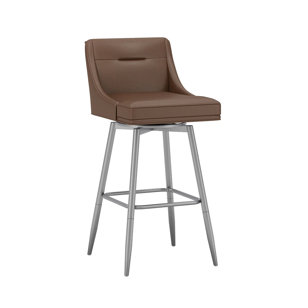 Tapered Bar Stool - Brown - Image 20