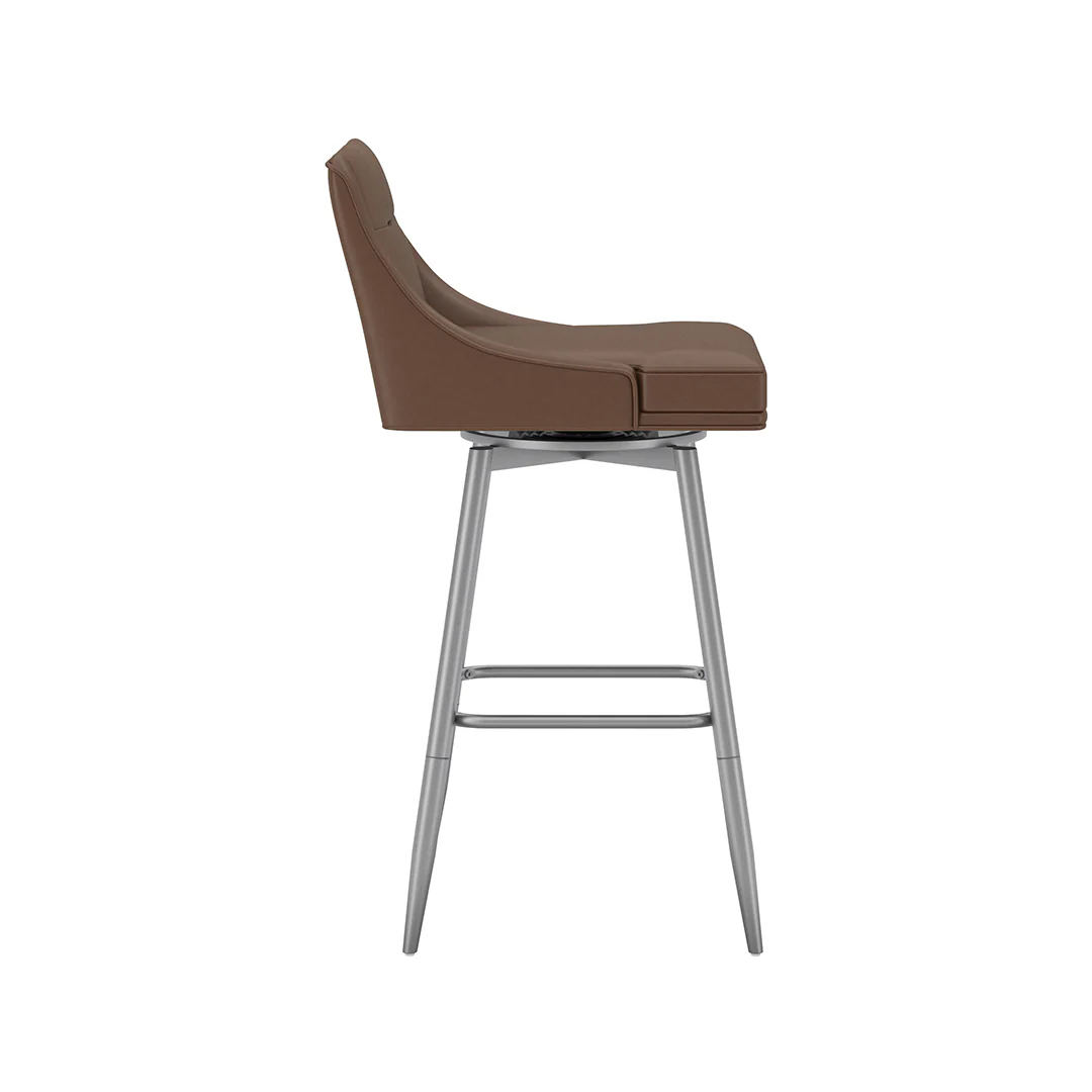 Tapered Bar Stool - Brown - Image 23