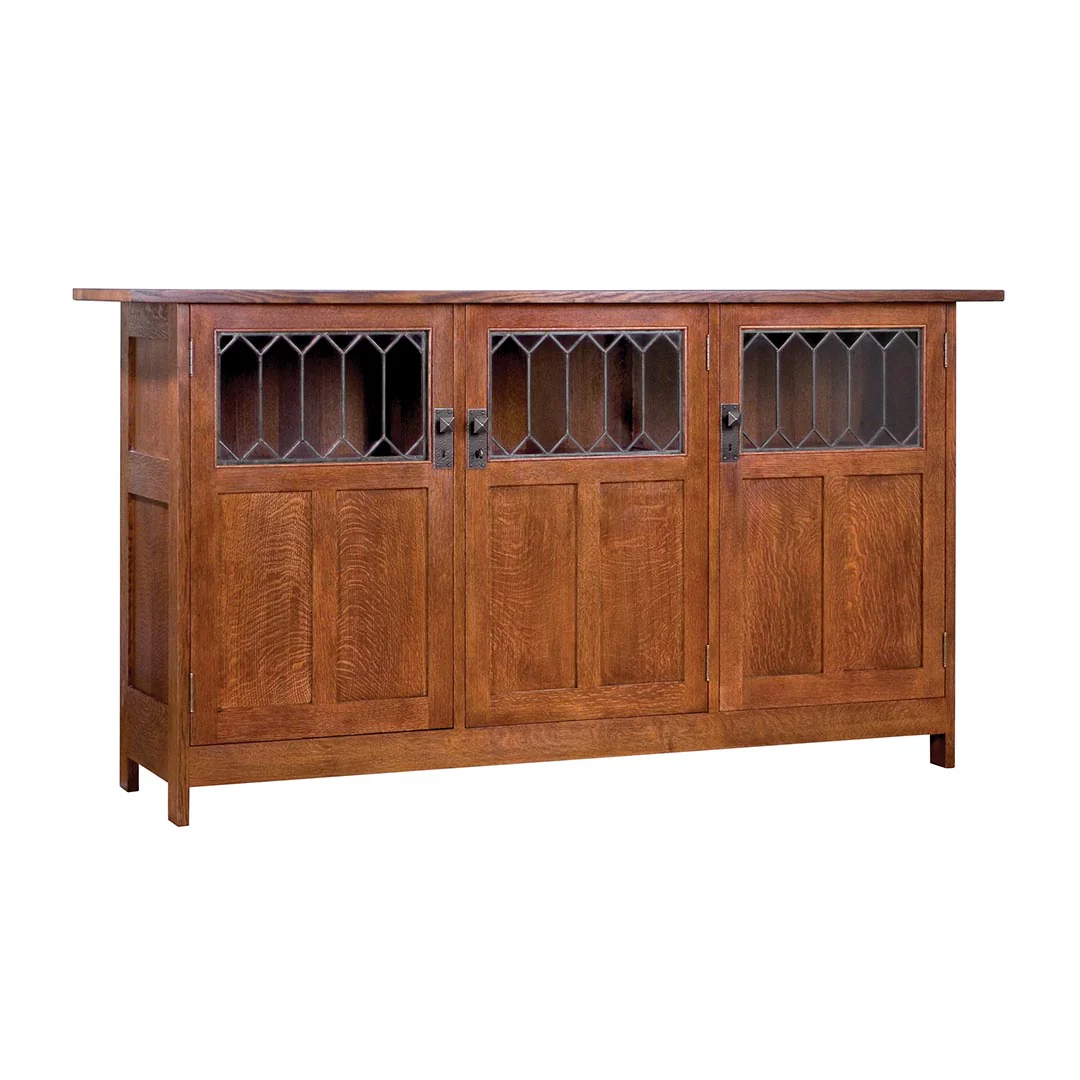 Three-Door Display Buffet