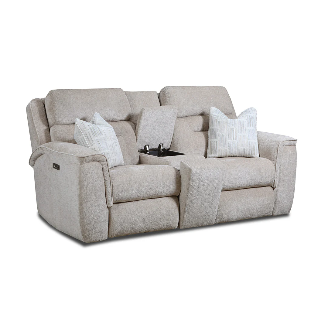 Titan Power Reclining Loveseat with Console - Image 2