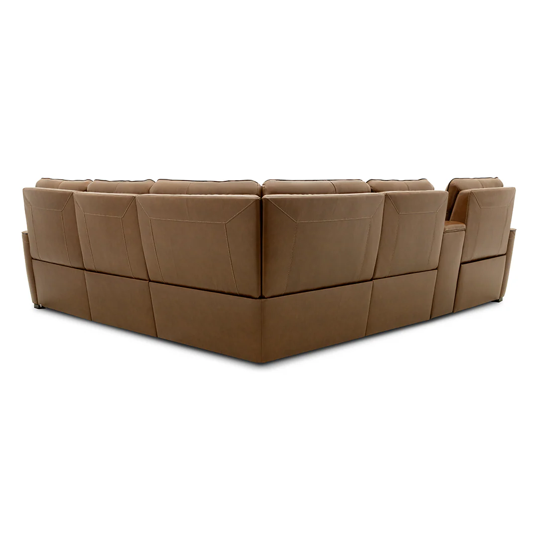 Tribeca Leather Power Reclining Sectional - Image 3