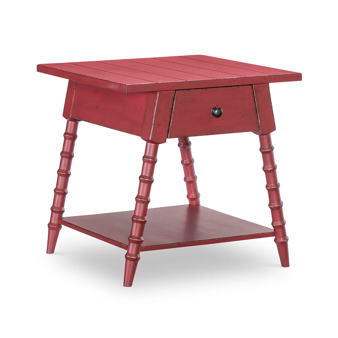 Vintage Market Bobbin End Table - Image 3