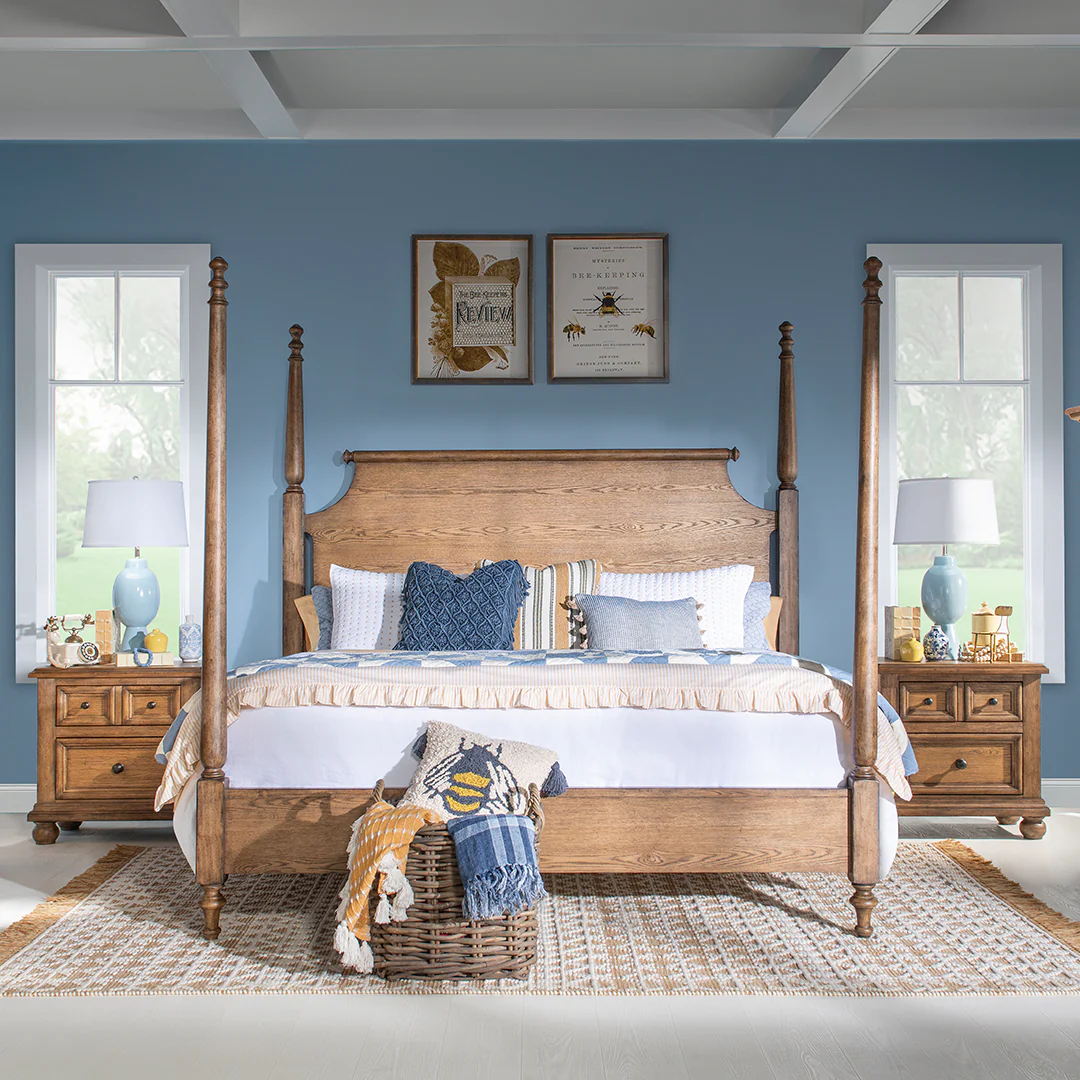 Vintage Market Poster Bed - Image 17