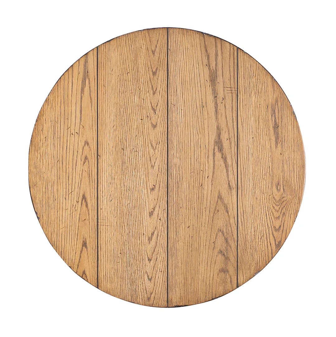 Vintage Market Round End Table - Image 3