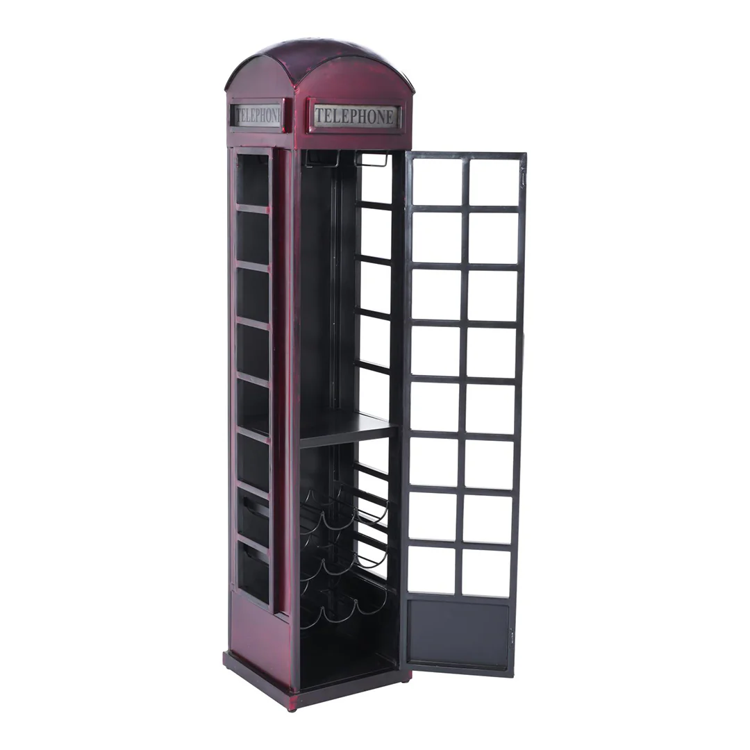 Vintage Phone Booth Bar - Image 3