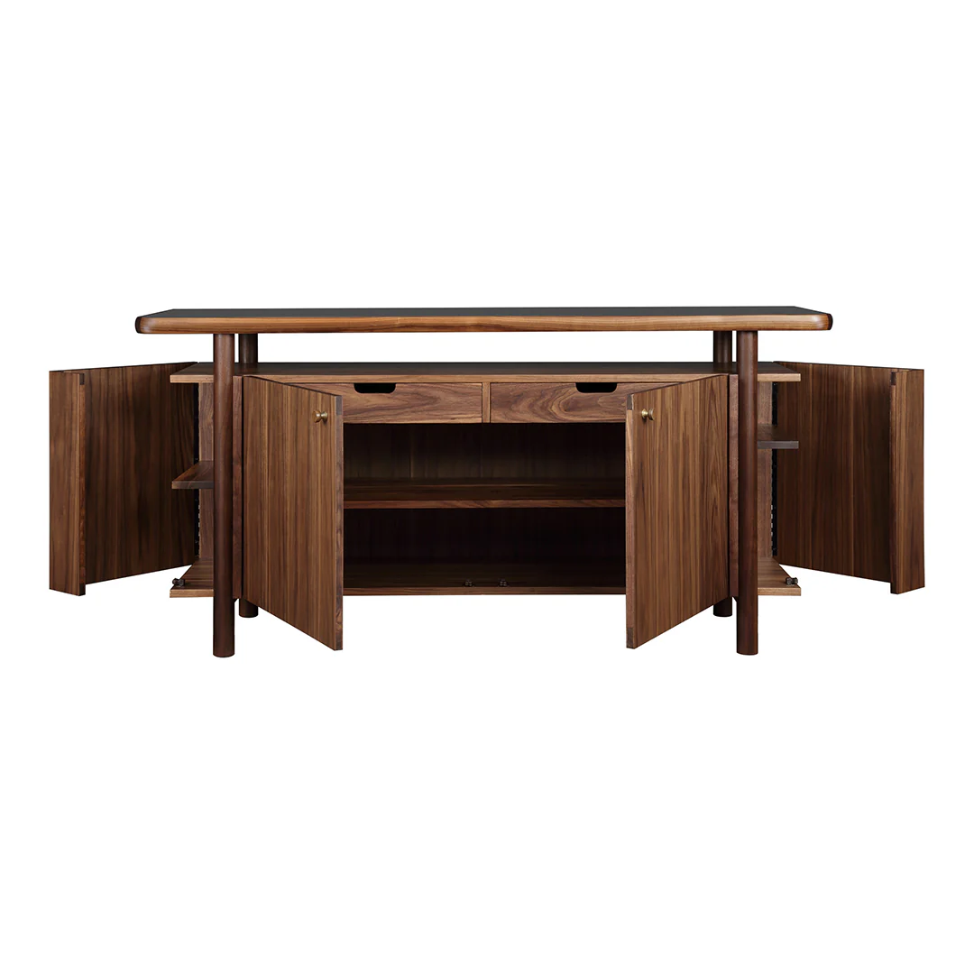 Walnut Grove Credenza - Stone Top - Image 2