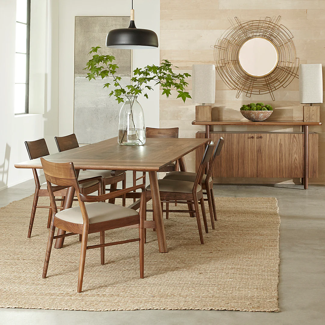 Walnut Grove Dining Table with Leaves - Image 2