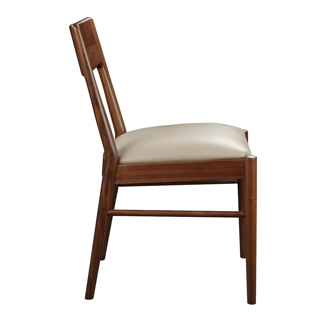 Walnut Grove Side Chair - Leather - Image 3
