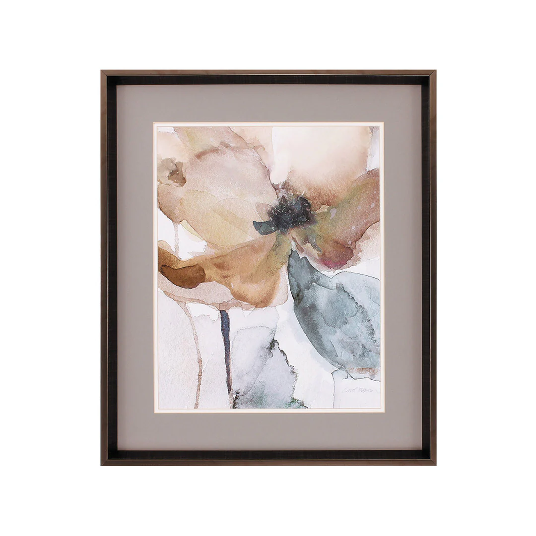 Watercolor Poppy I