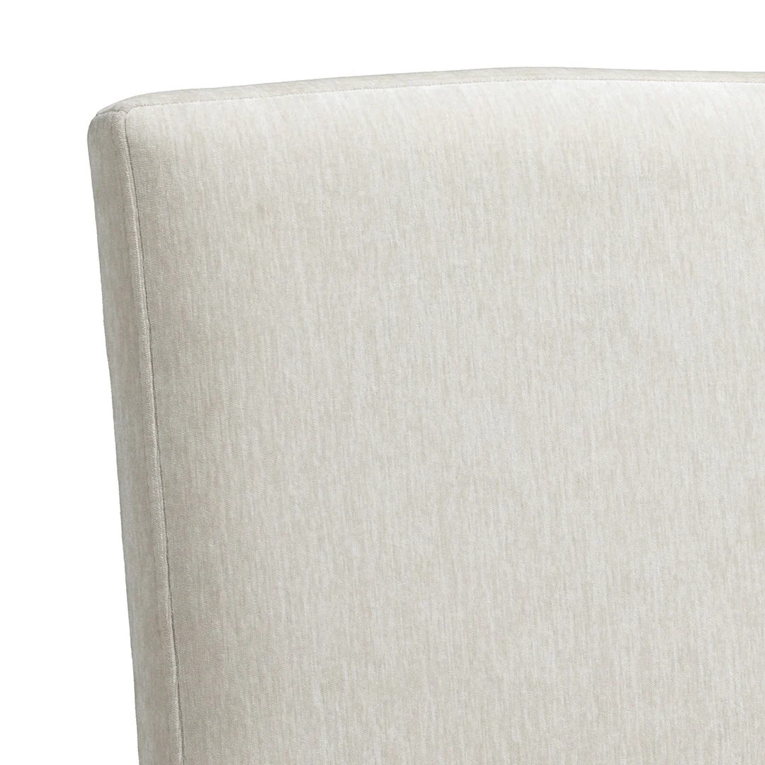 West End Natural Upholstered Side Chair - White - Image 4