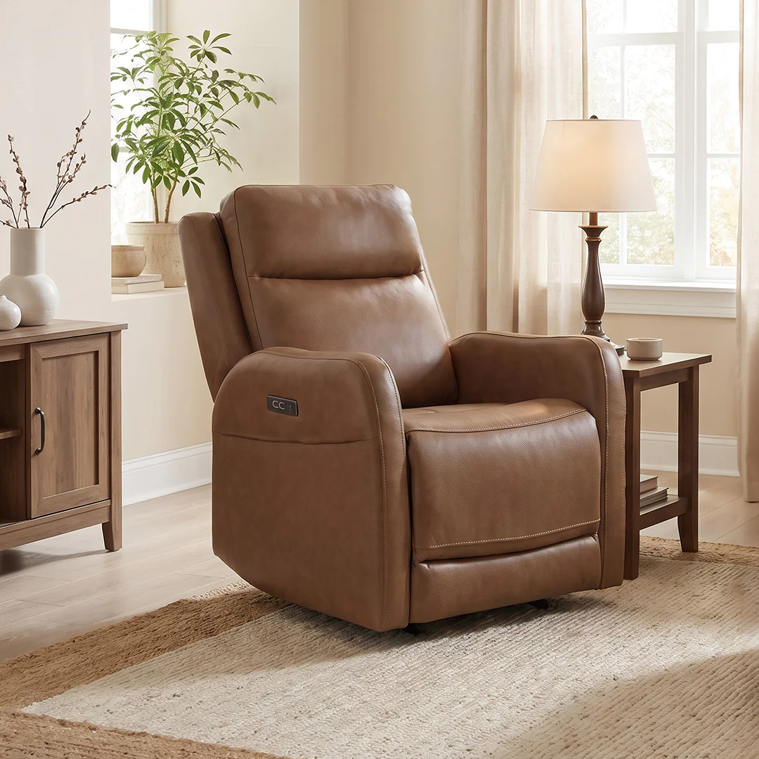 York Power Swivel Glider Recliner - Image 13