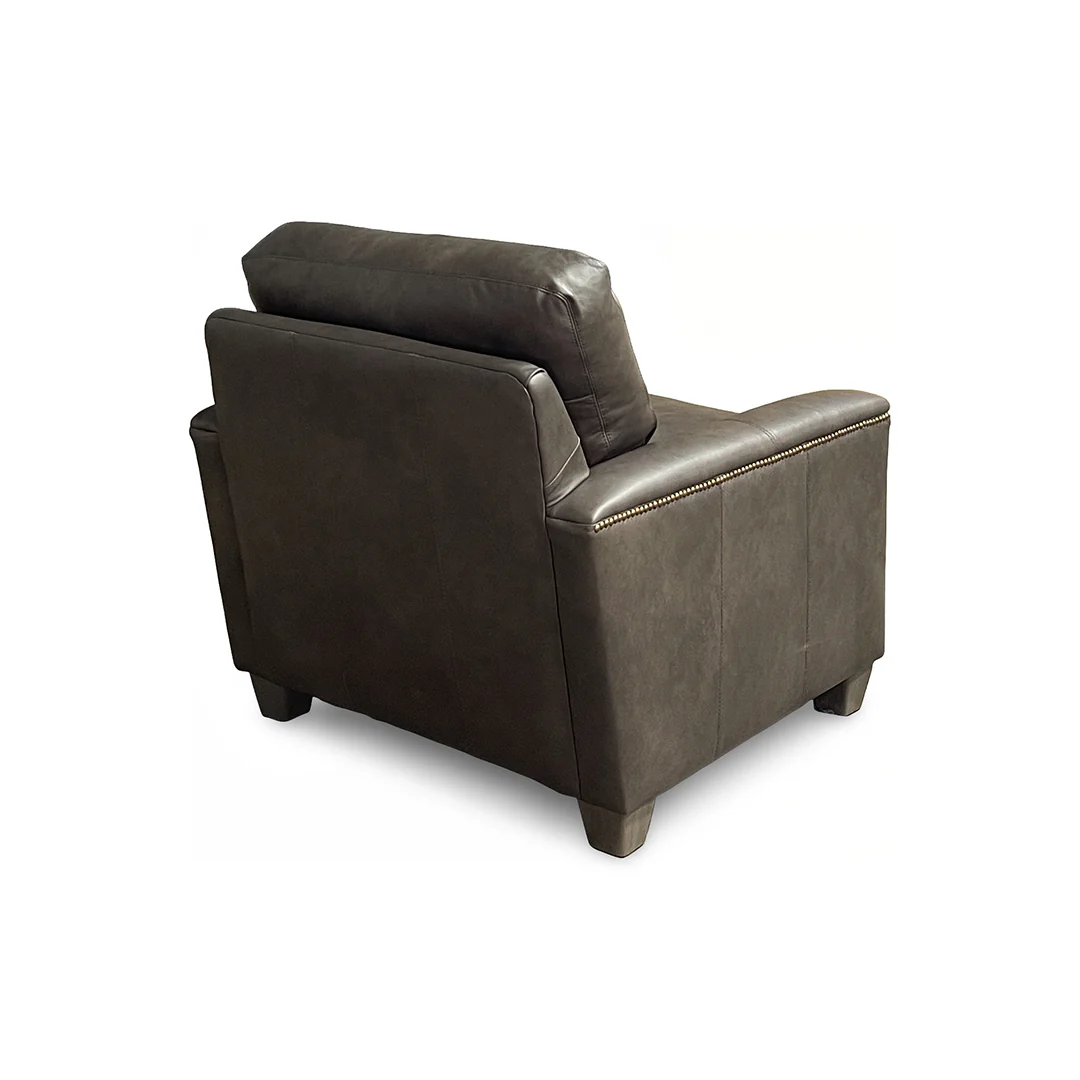 Zara Leather Chair - Image 4