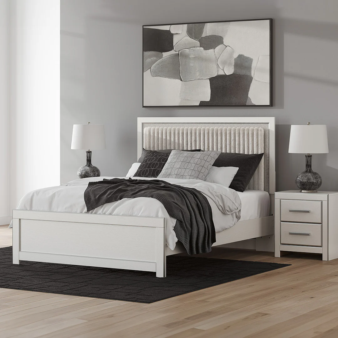Zuraleus Upholstered Panel Bed - Image 17